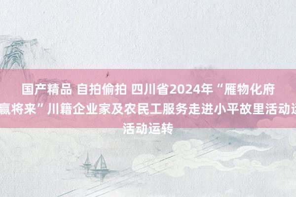 国产精品 自拍偷拍 四川省2024年“雁物化府·创赢将来”川籍企业家及农民工服务走进小平故里活动运转